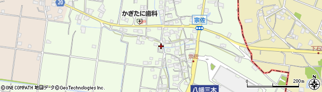 兵庫県加古川市八幡町宗佐465周辺の地図