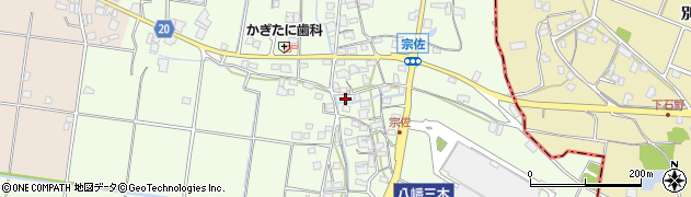 兵庫県加古川市八幡町宗佐467周辺の地図