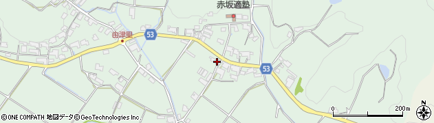 岡山県赤磐市由津里719周辺の地図