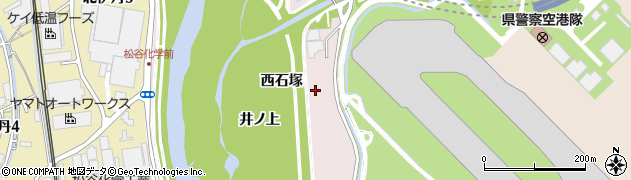 兵庫県伊丹市下河原（西石塚）周辺の地図