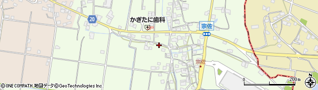 兵庫県加古川市八幡町宗佐458周辺の地図