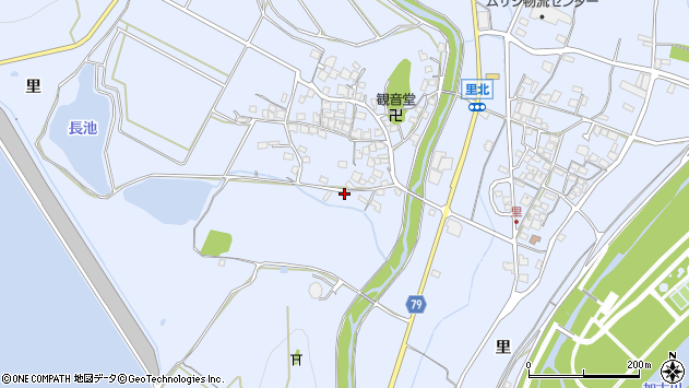 〒675-1232 兵庫県加古川市平荘町里の地図
