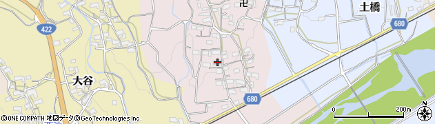 三重県伊賀市山神522周辺の地図