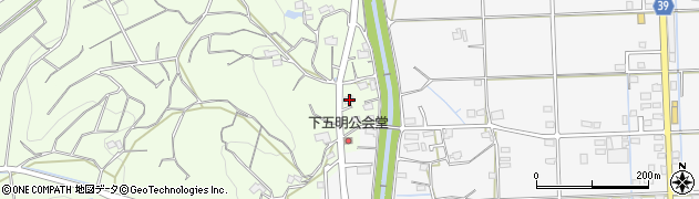 静岡県掛川市五明78周辺の地図