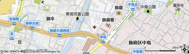 兵庫県姫路市飾磨区玉地97周辺の地図