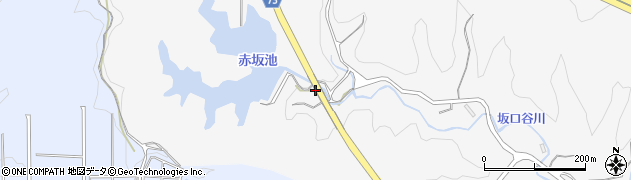 赤坂池高架橋周辺の地図
