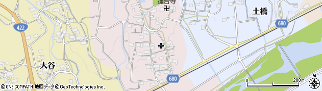 三重県伊賀市山神597周辺の地図