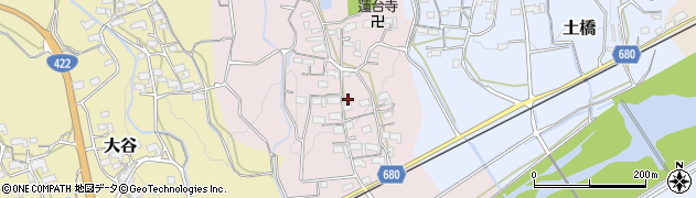三重県伊賀市山神601周辺の地図