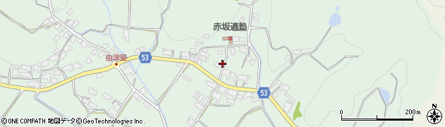 岡山県赤磐市由津里708周辺の地図