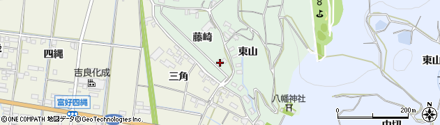 愛知県西尾市吉良町小山田藤崎14周辺の地図