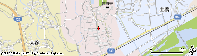 三重県伊賀市山神602周辺の地図