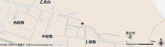 愛知県豊橋市石巻町（上屋敷）周辺の地図