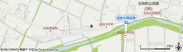 兵庫県三木市志染町志染中93周辺の地図