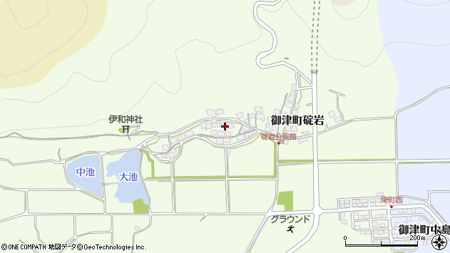 〒671-1312 兵庫県たつの市御津町碇岩の地図