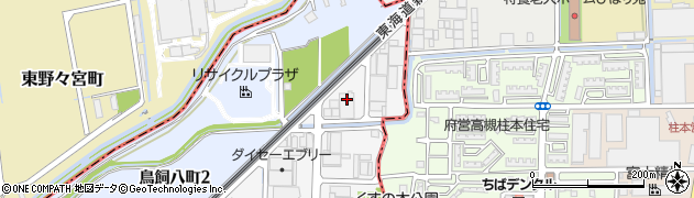 ミリオン化学株式会社摂津工場周辺の地図