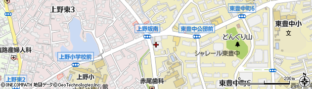 キリン堂薬局　東豊中店周辺の地図