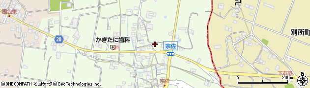 兵庫県加古川市八幡町宗佐684周辺の地図