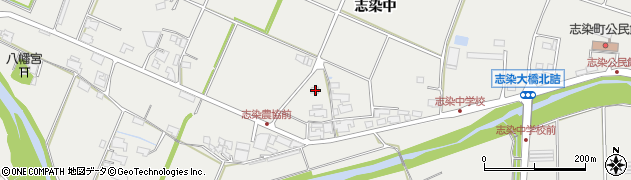 兵庫県三木市志染町志染中58周辺の地図