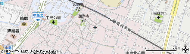 兵庫県姫路市飾磨区中島910周辺の地図