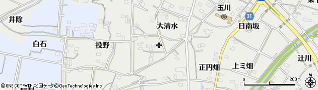 愛知県豊橋市石巻本町大清水106周辺の地図