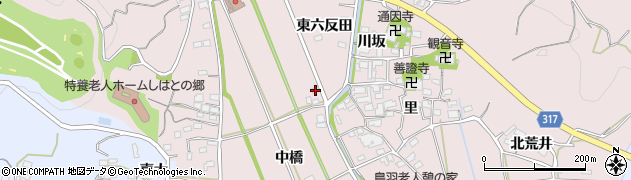 愛知県西尾市鳥羽町西六反田27周辺の地図