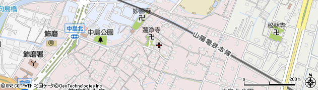 兵庫県姫路市飾磨区中島904周辺の地図