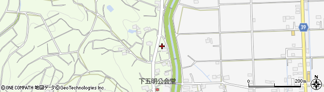 静岡県掛川市五明147周辺の地図