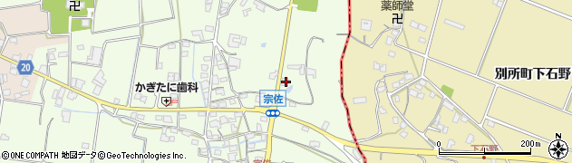 兵庫県加古川市八幡町宗佐696周辺の地図