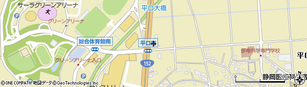 株式会社遠州日石　セルフ平口ＳＳ周辺の地図