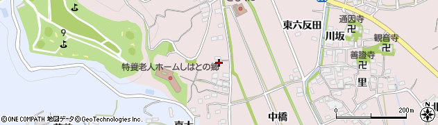 愛知県西尾市鳥羽町（迎）周辺の地図