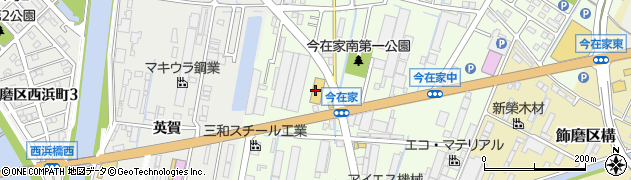 イエローハット飾磨店周辺の地図