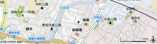 兵庫県姫路市飾磨区玉地86周辺の地図