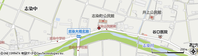 兵庫県三木市志染町井上175周辺の地図