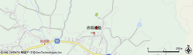 岡山県赤磐市由津里608周辺の地図