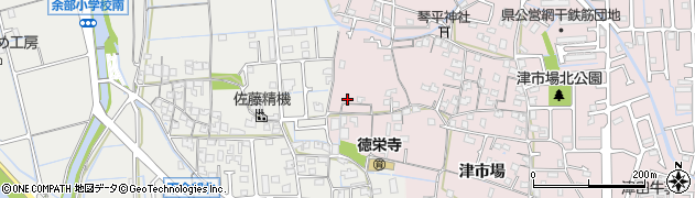 兵庫県姫路市網干区津市場365周辺の地図