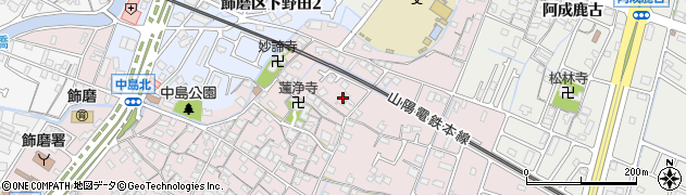 兵庫県姫路市飾磨区中島922周辺の地図