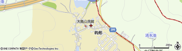 兵庫県姫路市的形町的形4202周辺の地図