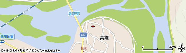 兵庫県赤穂市高雄1736周辺の地図