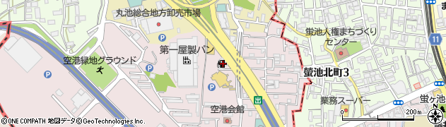 コスモ石油販売株式会社　京阪カンパニー池田営業所周辺の地図