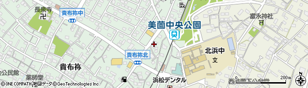 浜松磐田信用金庫美薗支店周辺の地図