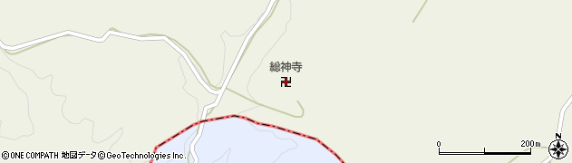 総神寺周辺の地図