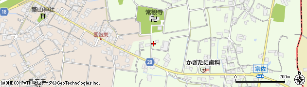兵庫県加古川市八幡町宗佐830周辺の地図