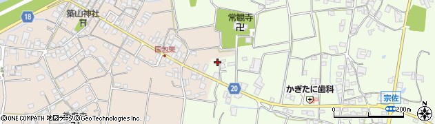 兵庫県加古川市八幡町宗佐841周辺の地図