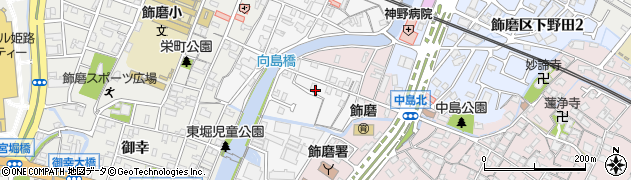 兵庫県姫路市飾磨区玉地92周辺の地図
