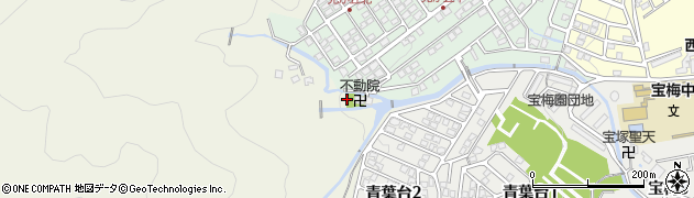 兵庫県宝塚市小林（西山）周辺の地図