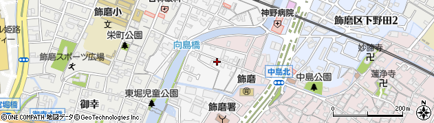 兵庫県姫路市飾磨区玉地91周辺の地図