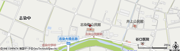 兵庫県三木市志染町井上744周辺の地図