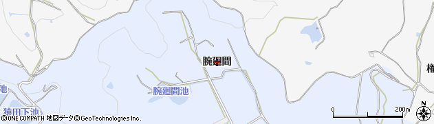 愛知県美浜町（知多郡）時志（腕廻間）周辺の地図