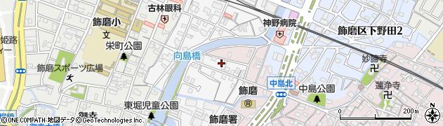 兵庫県姫路市飾磨区玉地81周辺の地図