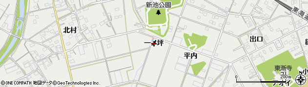 愛知県豊川市伊奈町一ノ坪周辺の地図